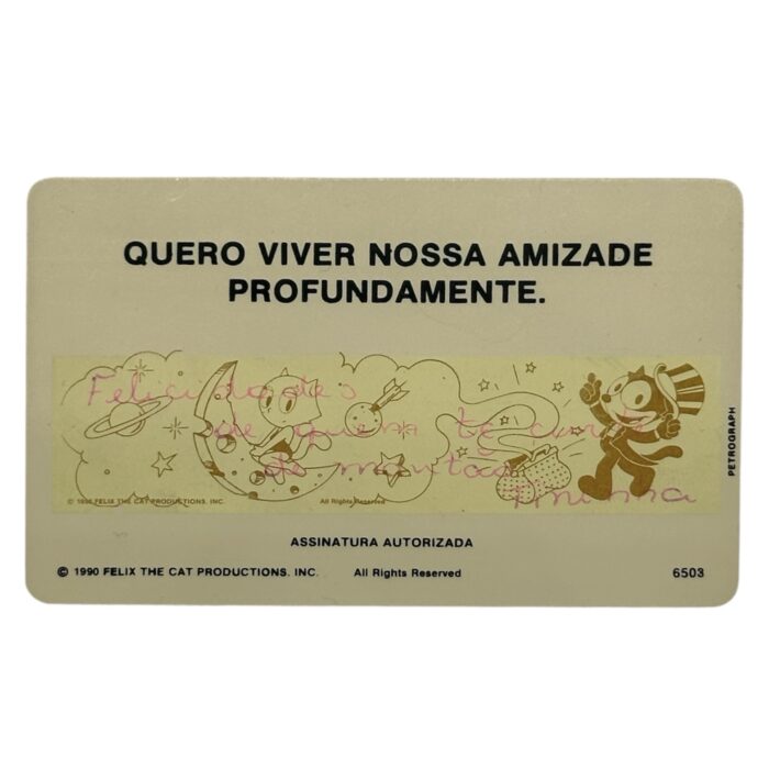 Cartão presente Petrograph - Gato Felix - Imagem 2
