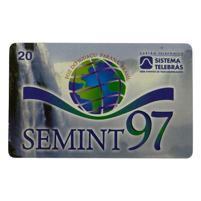 Cartão telefonico Telebras – SEMINT 97