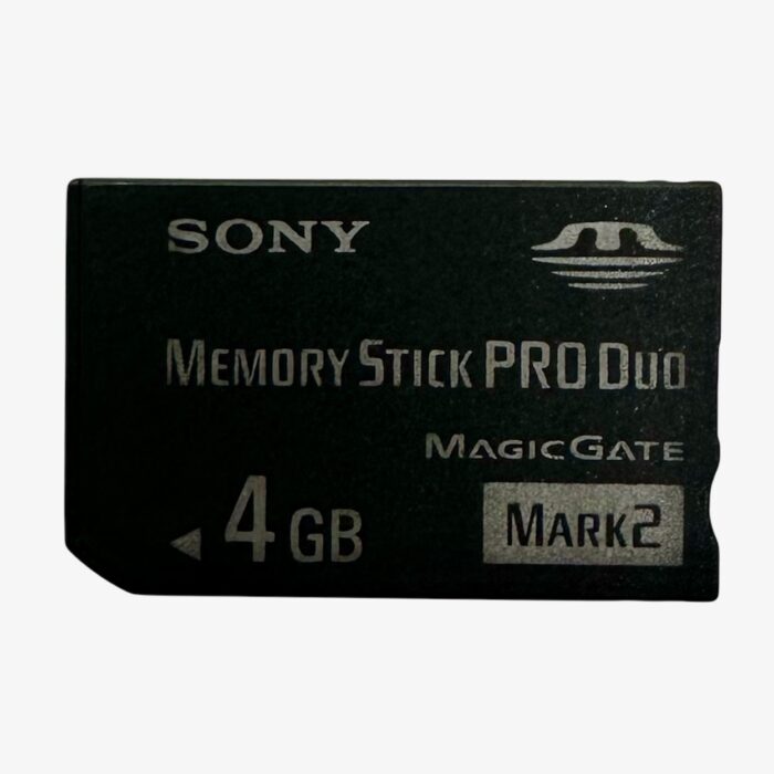 Cartão de memoria Sony Memory Stick PRO Duo 4GB
